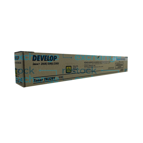 Develop TN328Y Yellow Toner AAV82D0