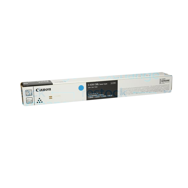 Canon C-EXV58 Toner Cyan Low Yield