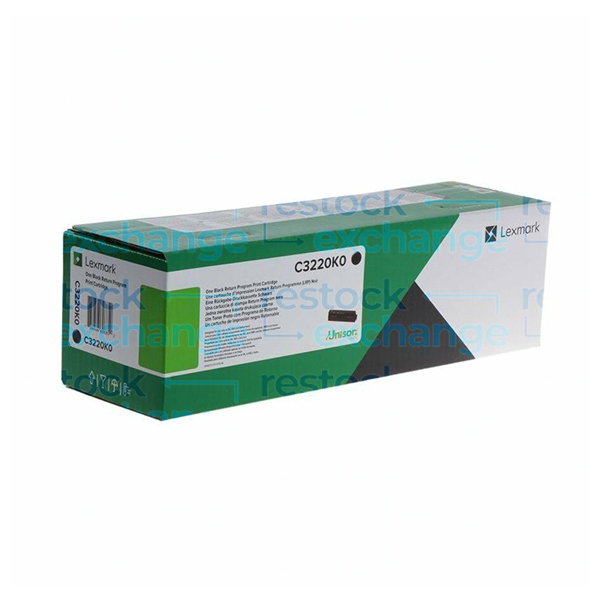 Lexmark C3220K0 Black Toner Cartridge
