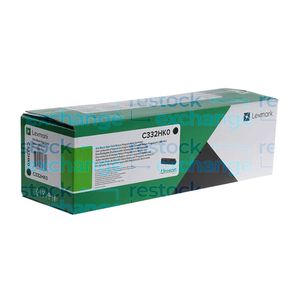 Lexmark C332HK0 Black Toner Cartridge