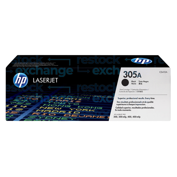 HP CE410A 305A Black Toner Cartridge