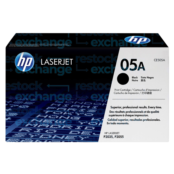 HP CE505A 05A Black Toner Cartridge