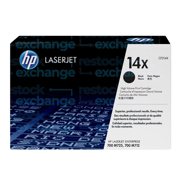 HP CF214X 14X Black H/C Toner Cartridge