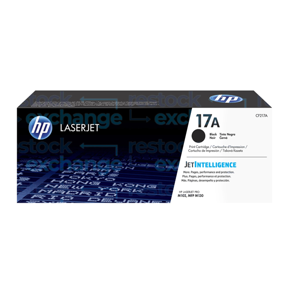 HP CF217A 17A Black Toner Cartridge