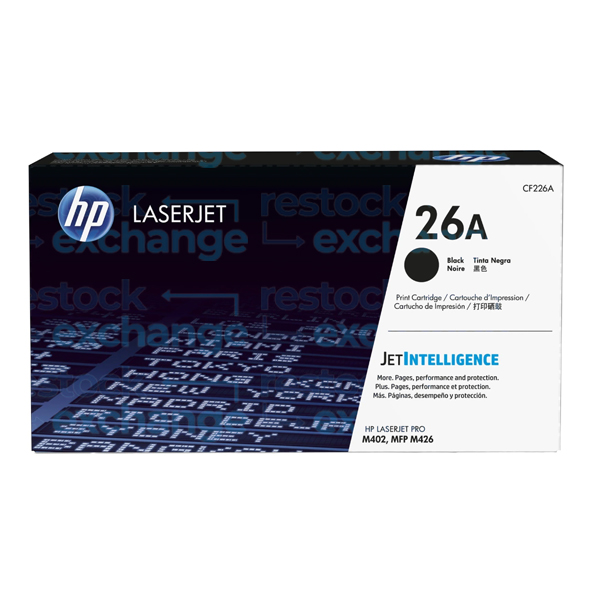 HP CF226A 26A Black Toner Cartridge