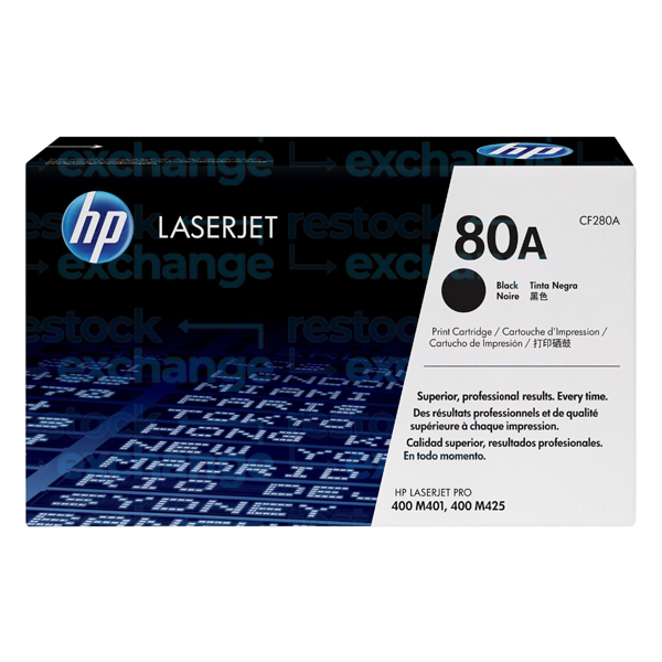 HP CF280A 80A Black Toner Cartridge