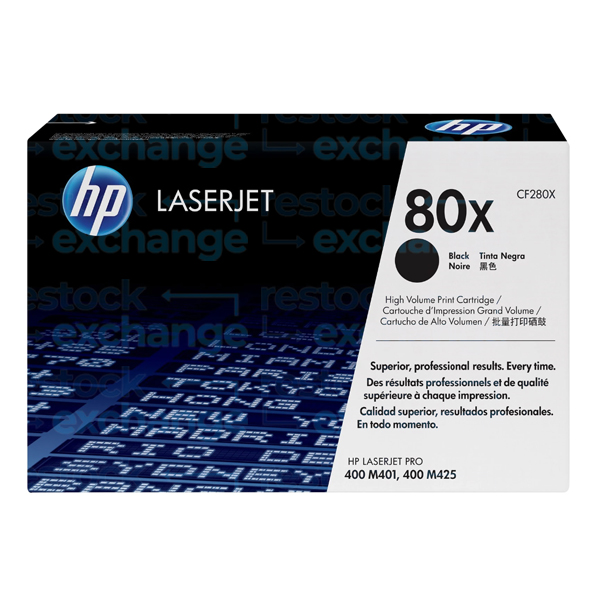 HP CF280X 80X Black Toner Cartridge