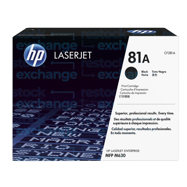 HP CF281A 81A Black Toner Cartridge
