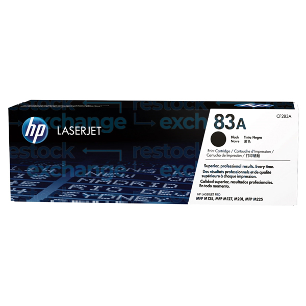 HP CF283A 83A Black Toner Cartridge