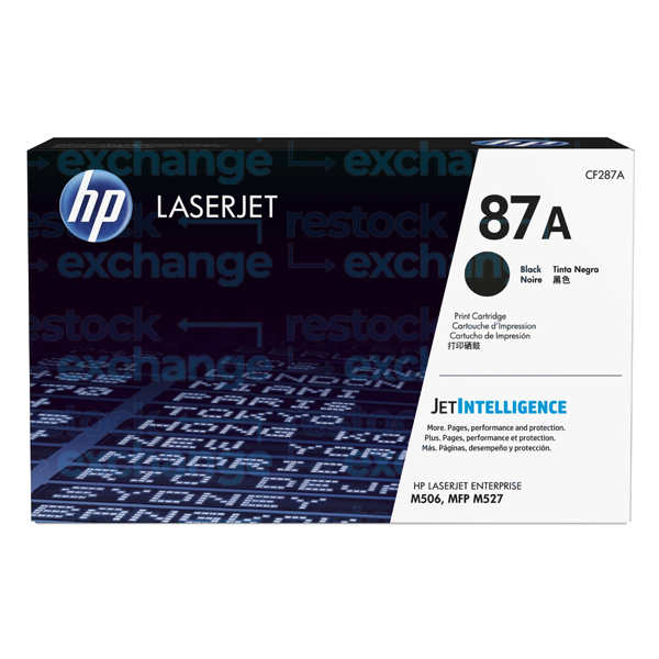 HP CF287A 87A Black Toner Cartridge