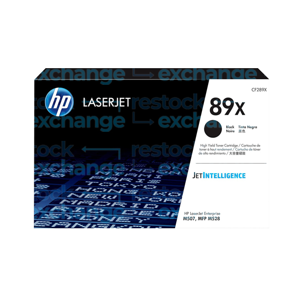 HP CF289X 89X H/C Black Toner Cartridge