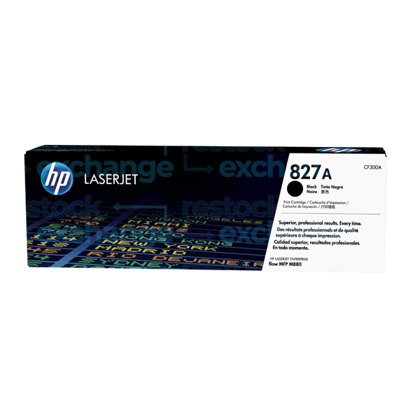 HP CF300A 827A Black Toner Cartridge
