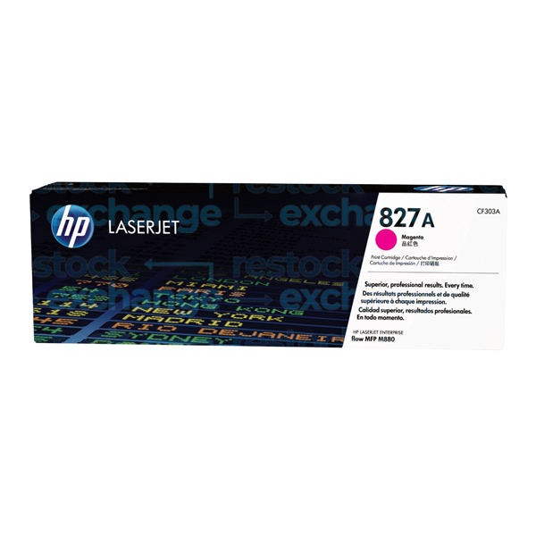 HP CF303A 827A Magenta Toner Cartridge