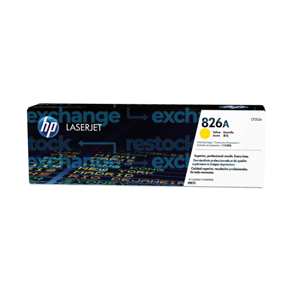 HP CF312A 826A Yellow Toner Cartridge