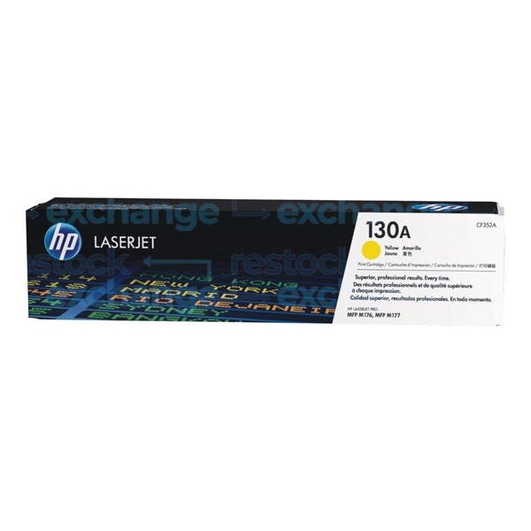 HP CF352A 130A Yellow Toner Cartridge
