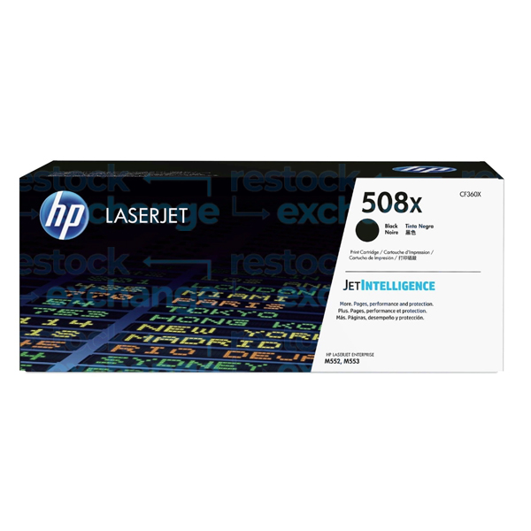 HP CF360X 508X H/C Black Toner Cartridge