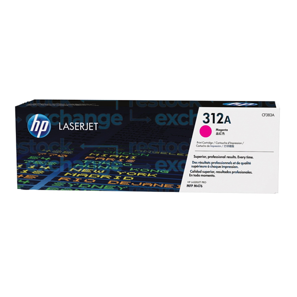 HP CF383A 312A Magenta Toner Cartridge