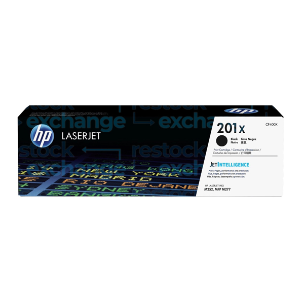 HP CF400X 201X H/C Black Toner Cartridge
