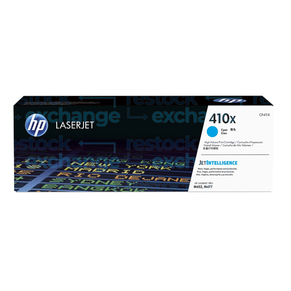 HP CF411X 410X H/C Cyan Toner Cartridge