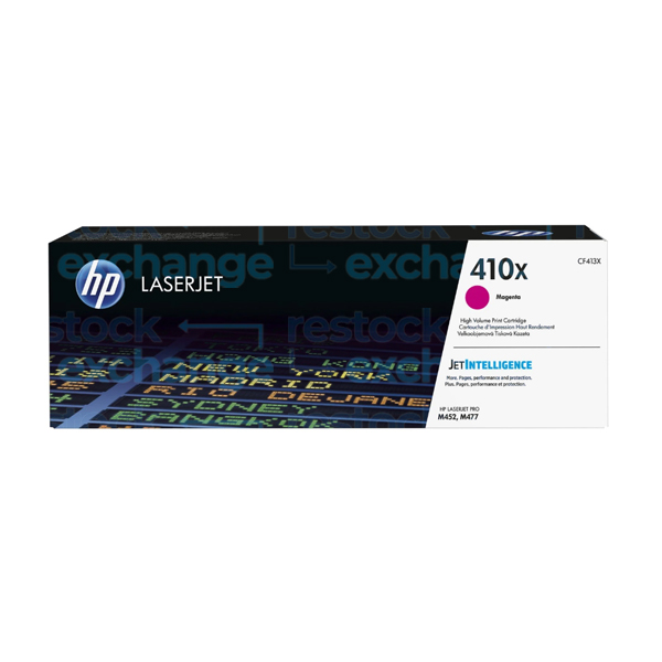 HP CF413X 410X H/C Magenta Toner Cartridge