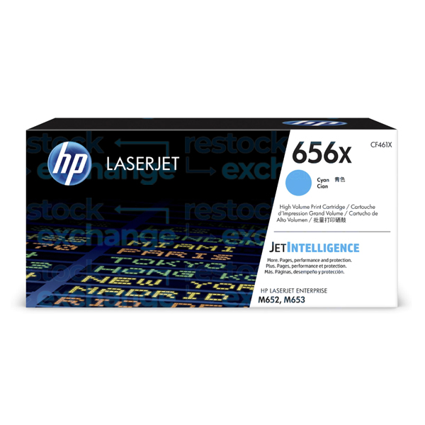 HP CF461X 656X H/C Cyan Toner Cartridge