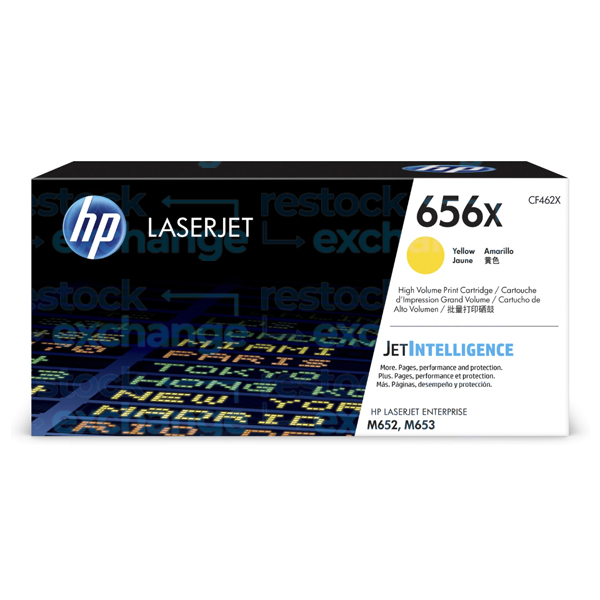 HP CF462X 656X H/C Yellow Toner Cartridge