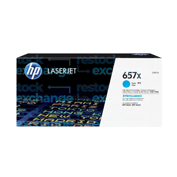 HP CF471X 657X H/C Cyan Toner Cartridge