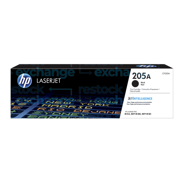 HP CF530A 205A Black Toner Cartridge