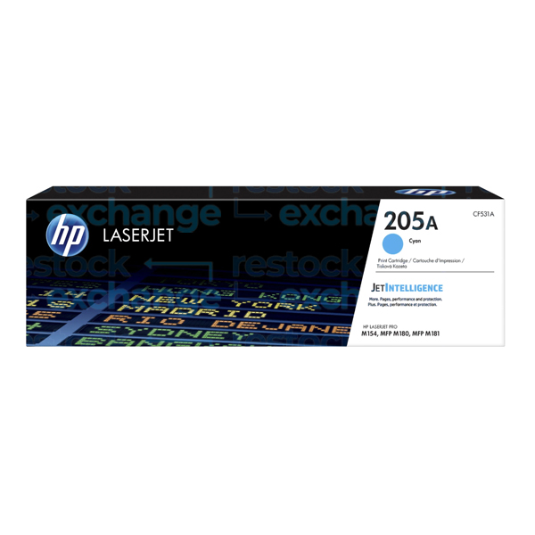 HP CF531A 205A Cyan Toner Cartridge