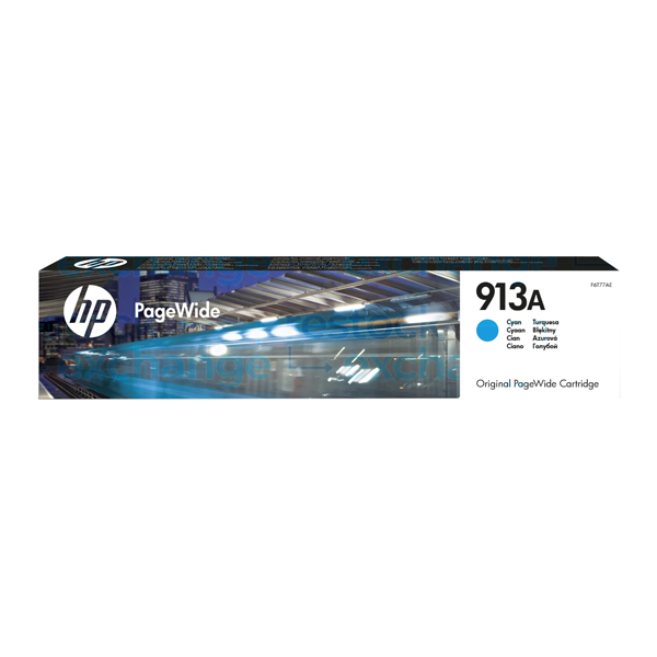HP F6T77AE 913A Cyan PageWide Ink