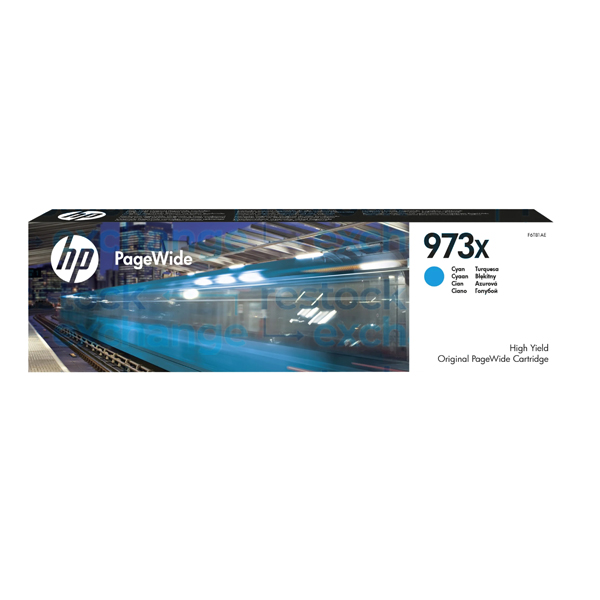 HP F6T81AE 973X High Yield Cyan PageWide Ink