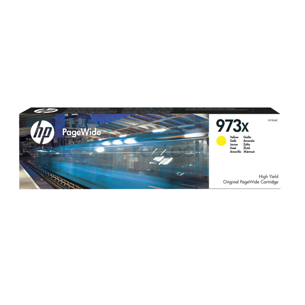 HP F6T83AE 973X High Yield Yellow PageWide Ink