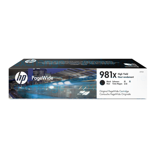 HP L0R12A 981X High Yield Black PageWide Ink