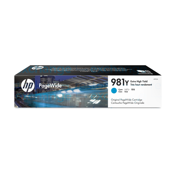 HP L0R13A 981Y Extra High Yield Cyan PageWide Ink