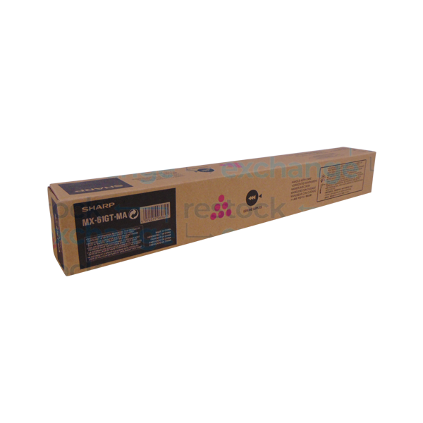 Sharp MX-61GT-MA Magenta Toner Cartridge