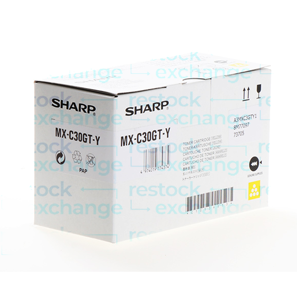 Sharp MX-C30GT-Y Yellow Toner Cartridge