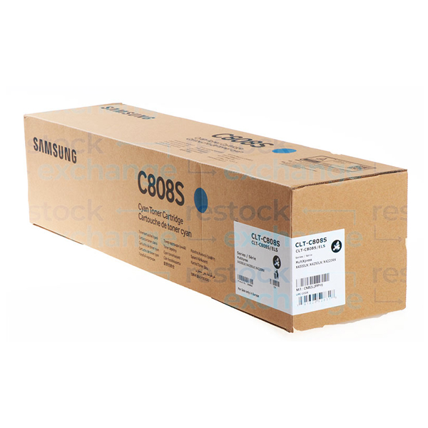 Samsung C808S Cyan Toner Cartridge CLT-C808S
