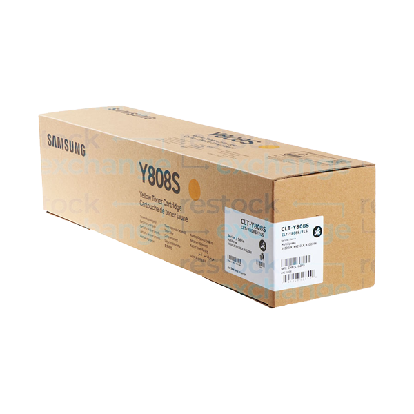 Samsung Y808S Yellow Toner Cartridge CLT-Y808S