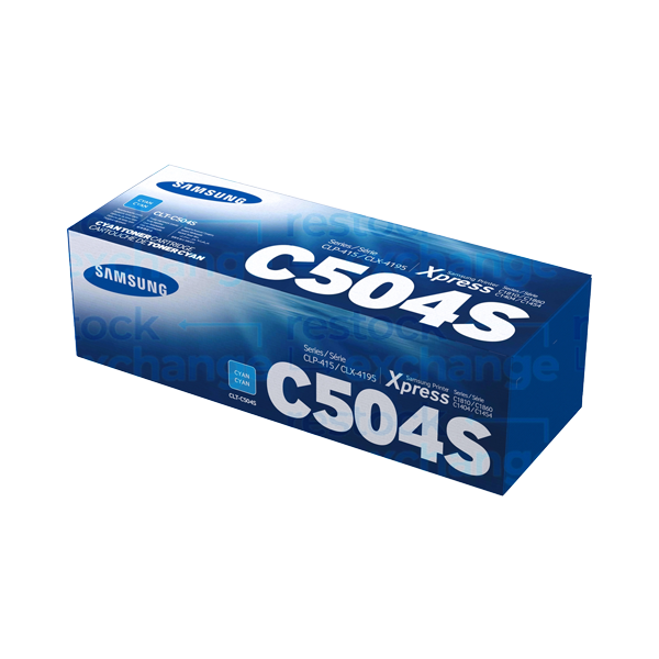 HP Samsung C504S Cyan Toner Cartridge CLT-C504S