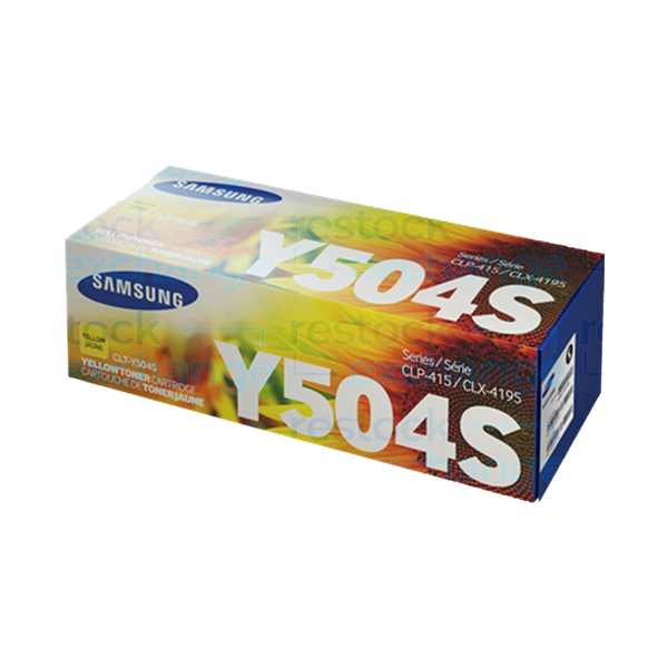HP Samsung Y504S Yellow Toner Cartridge CLT-Y504S