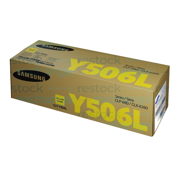 Samsung Y506L Yellow Toner Cartridge CLT-Y506L