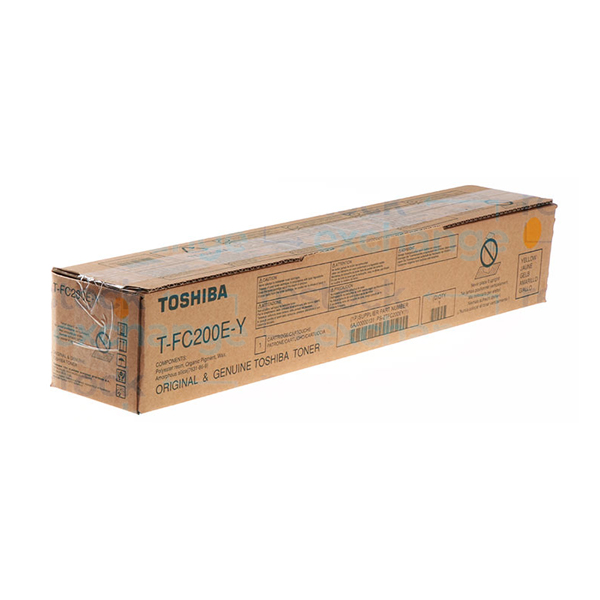 Toshiba T-FC200E-Y Yellow Toner Cartridge 6AJ00000131