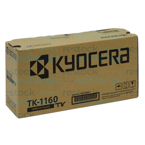 Kyocera TK-1160 Toner Kit Black 1T02RY0NL0