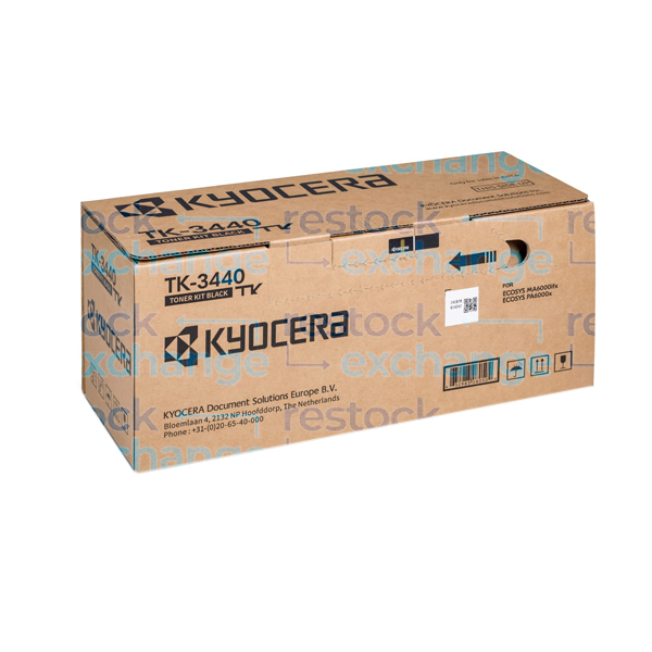 Kyocera TK-3440 Toner Kit Black 1T0C0T0NL0