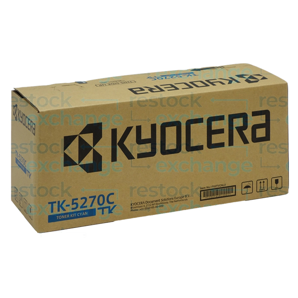 Kyocera TK-5270C Toner Kit Cyan 1T02TVCNL0