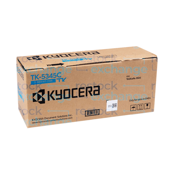 Kyocera TK-5345C Toner Kit Cyan 1T02ZLCNL0