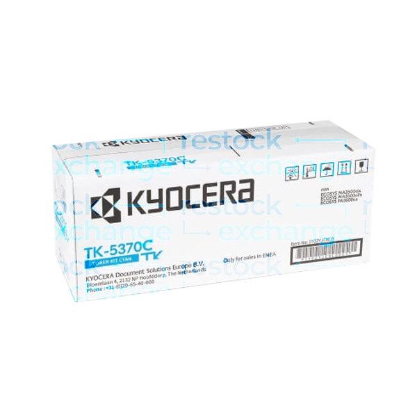 Kyocera TK-5370C Toner Kit Cyan 1T02YJCNL0