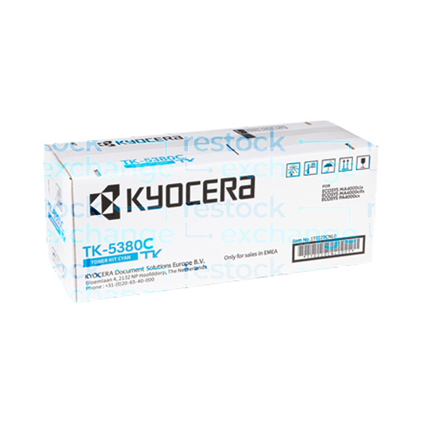 Kyocera TK-5380C Toner Kit Cyan 1T02Z0CNL0