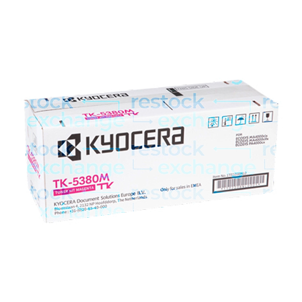 Kyocera TK-5380M Toner Kit Magenta 1T02Z0BNL0