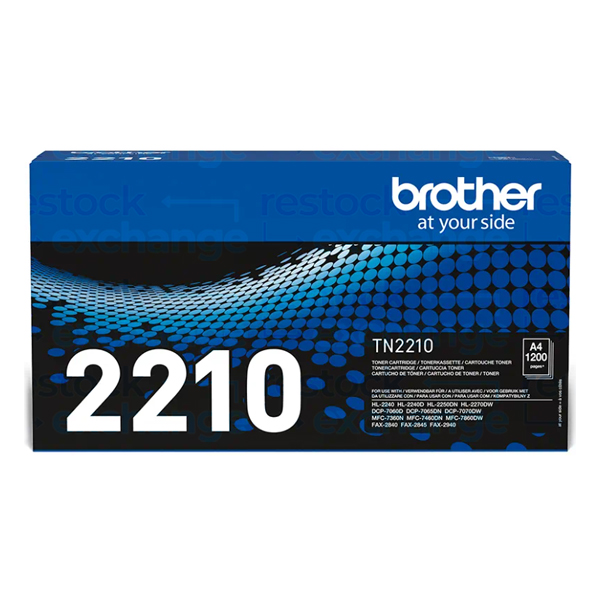 Brother TN-2210 Black Toner Cartridge